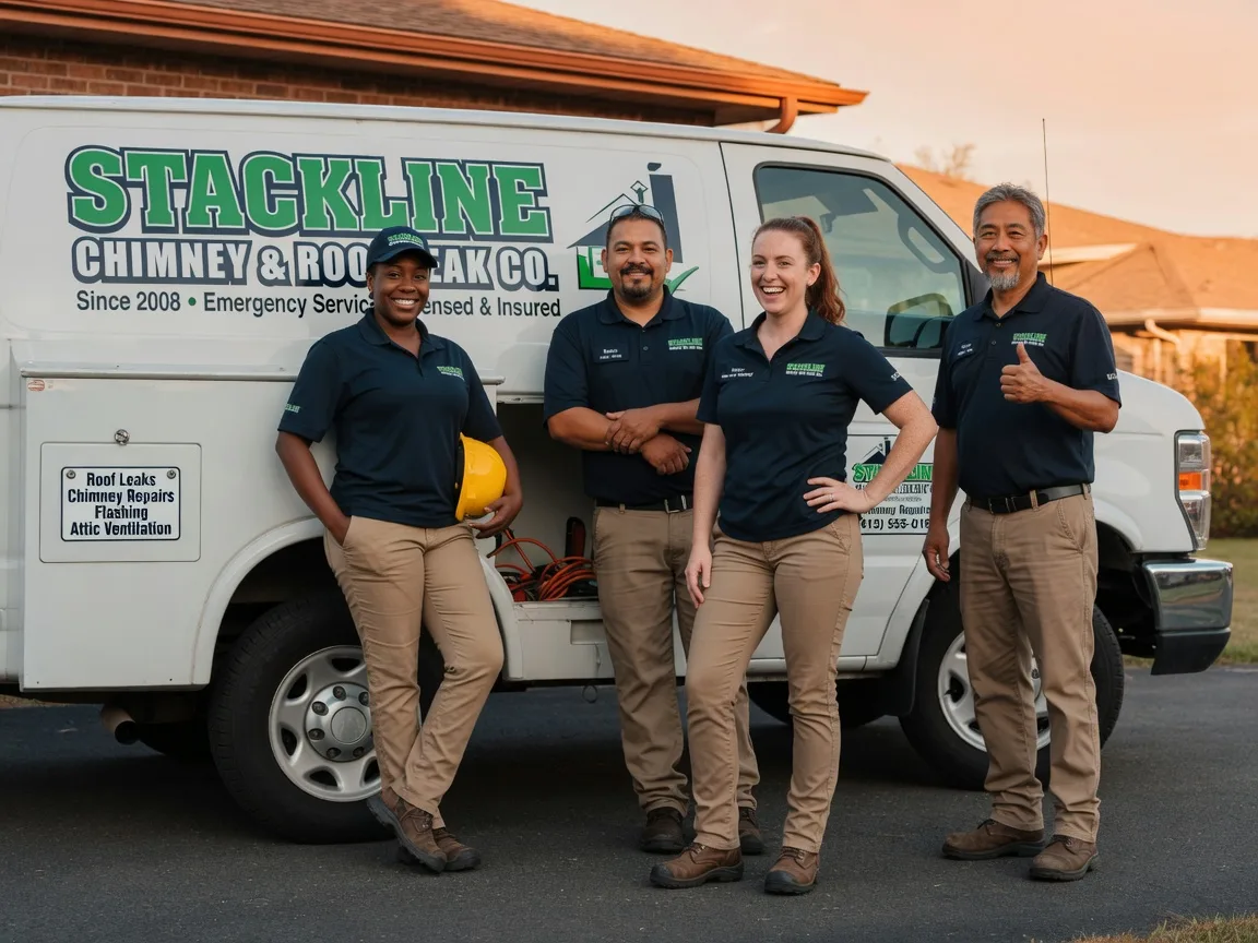 Chimney flashing repair company in Johnsonville, NY